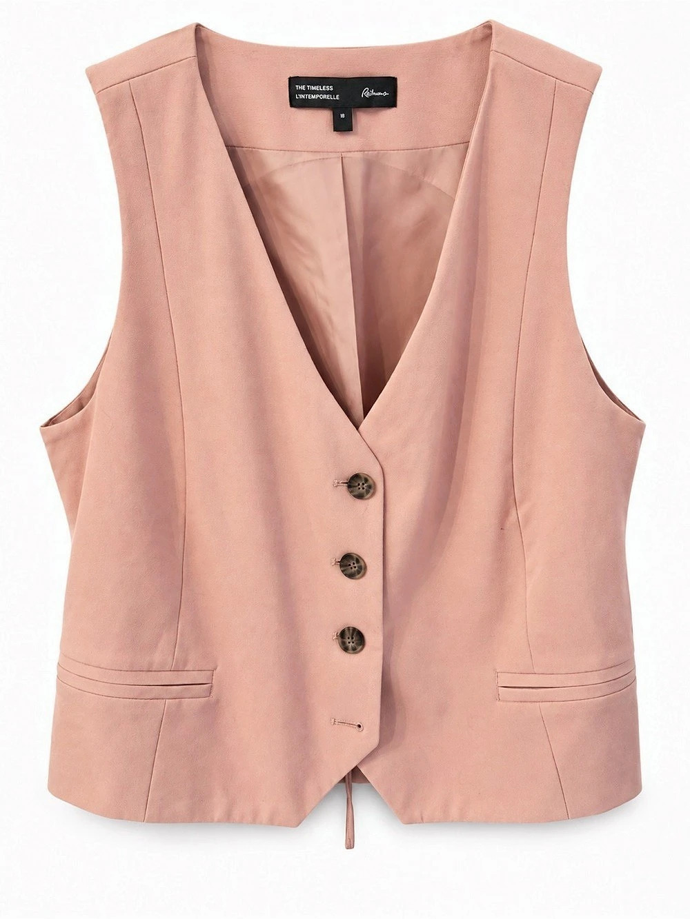 Reitmans The Timeless Sleeveless Vest in Pink Size 18